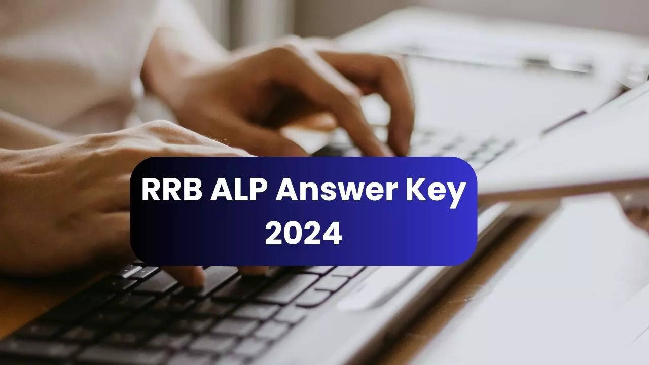 RRB ALP Answer Key 2024 Out