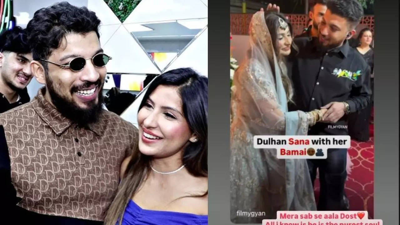 Sana Sultan Comes Out In Naezy's Support After He Faces Backlash For Being 'High' At Her Wedding Reception