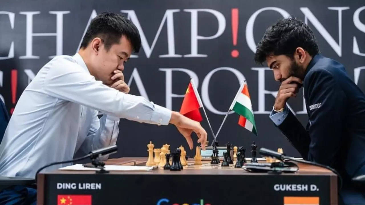 D Gukesh Vs Ding Liren, FIDE World Chess Championship 2024 LIVE