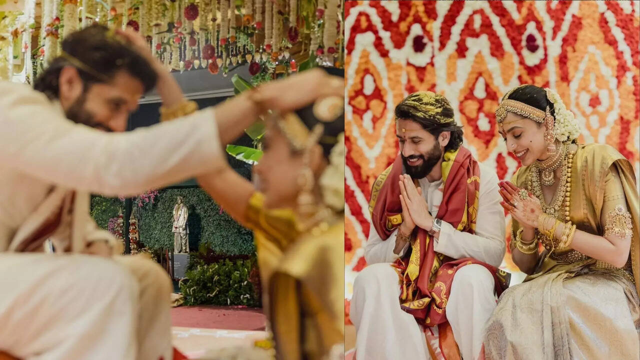  ​நாக சைதன்யா - சோபிதா துலிபாலா திருமணம்...யார் சிலை முன்பு நடந்தது தெரியுமா? 