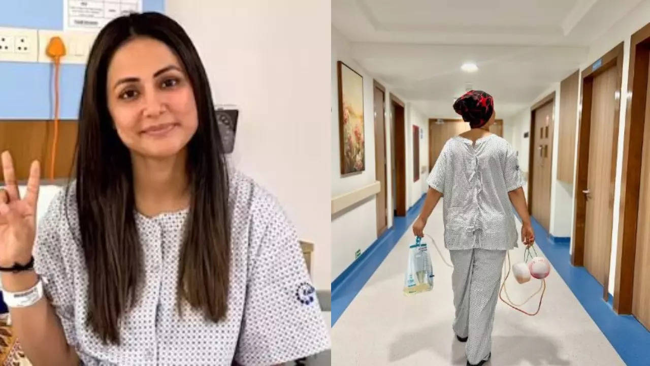 Hina Khan Shares Emotional Post As She Visits Hospital For Chemotherapy: One Step At A Time