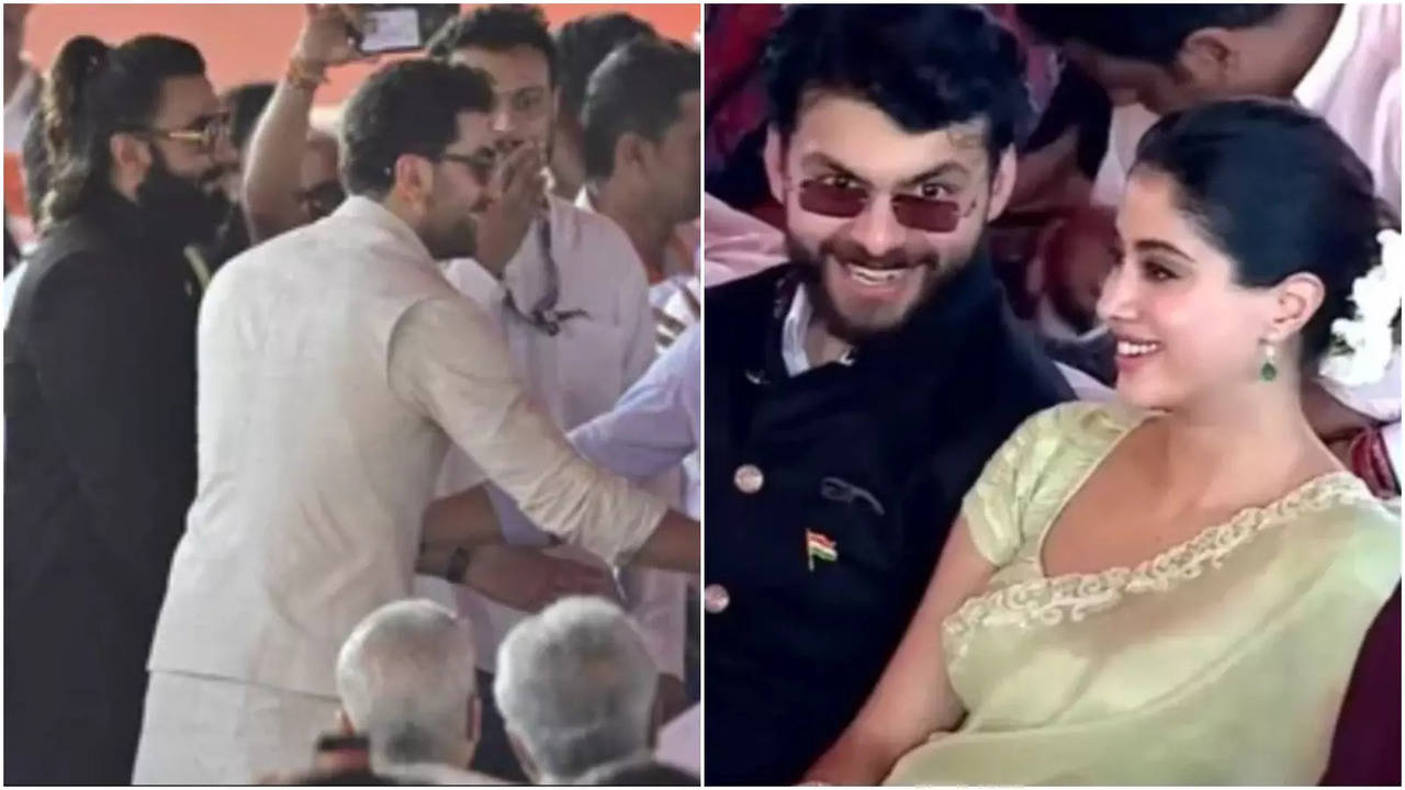 Maharashtra CM Devendra Fadnavis Oath Ceremony: Ranbir Kapoor, Ranveer Singh, Janhvi Kapoor, Shikhar Pahariya In Attendance