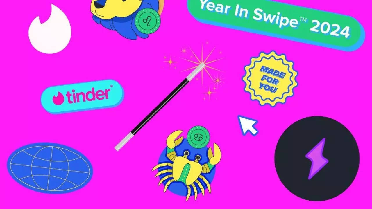 Tinder's Year In Swipe Event 2024: Loud Looking, Nano-ships And Kiss-Mets Are On The Radar