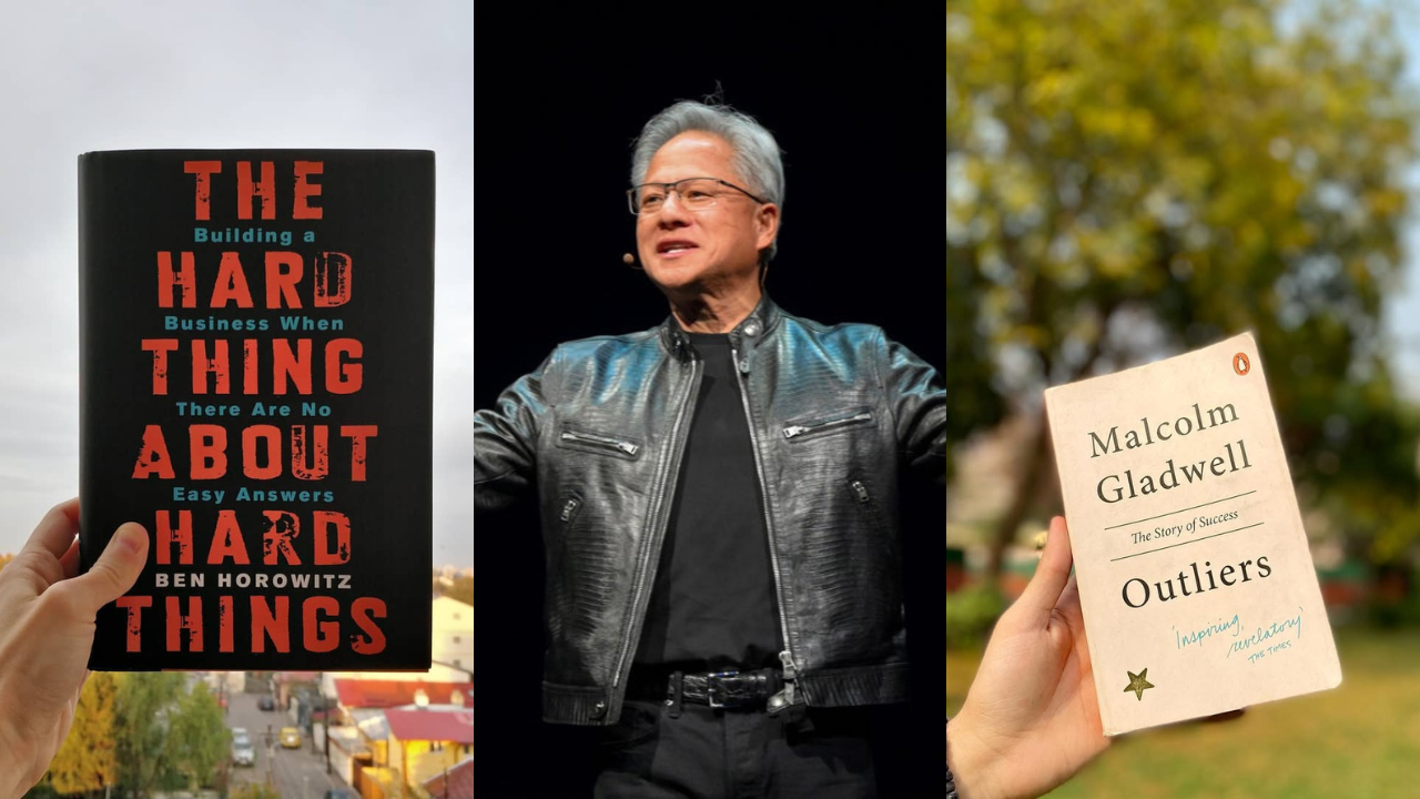 Jensen Huang Book Recommendations