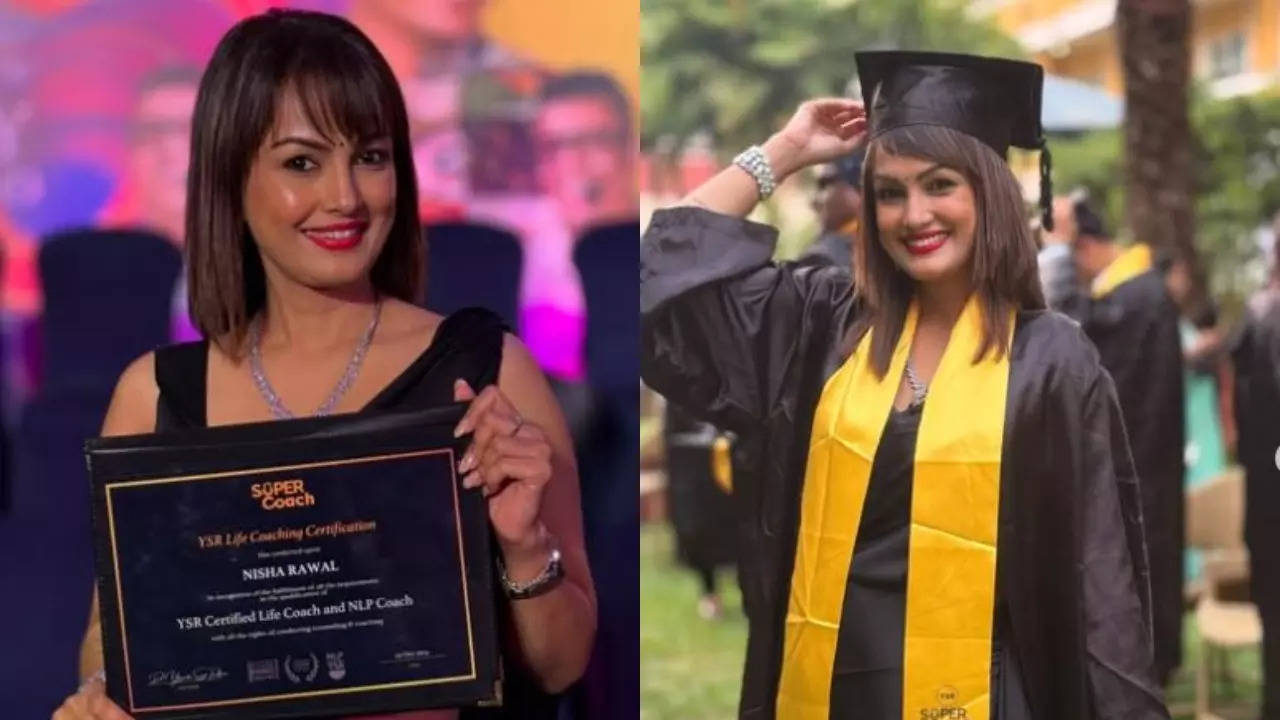 Karan Mehra's Ex-Wife Nisha Rawal Is Now A Certified Life Coach, Shares Pics From Graduation