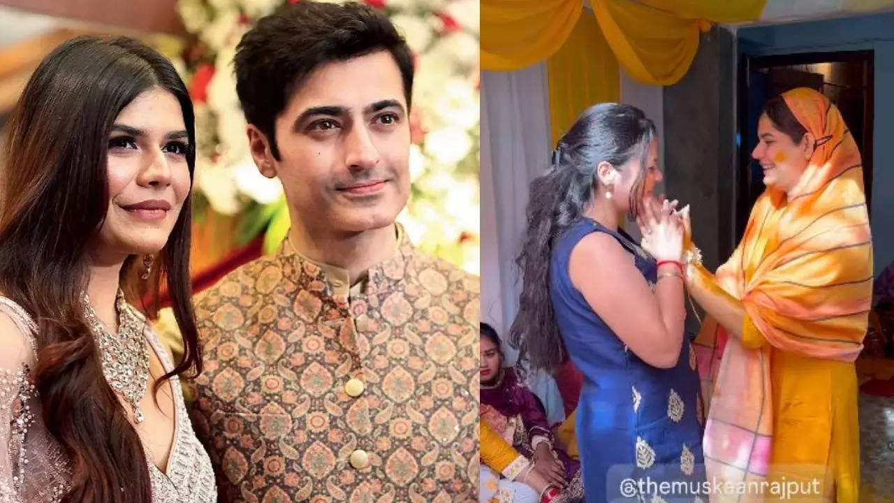 Harshad Arora-Muskaan Rajput Kickstart Pre-Wedding Rituals With Haldi