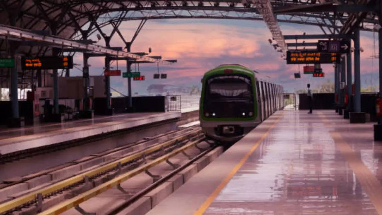 Representative Image; Bangalore Metro