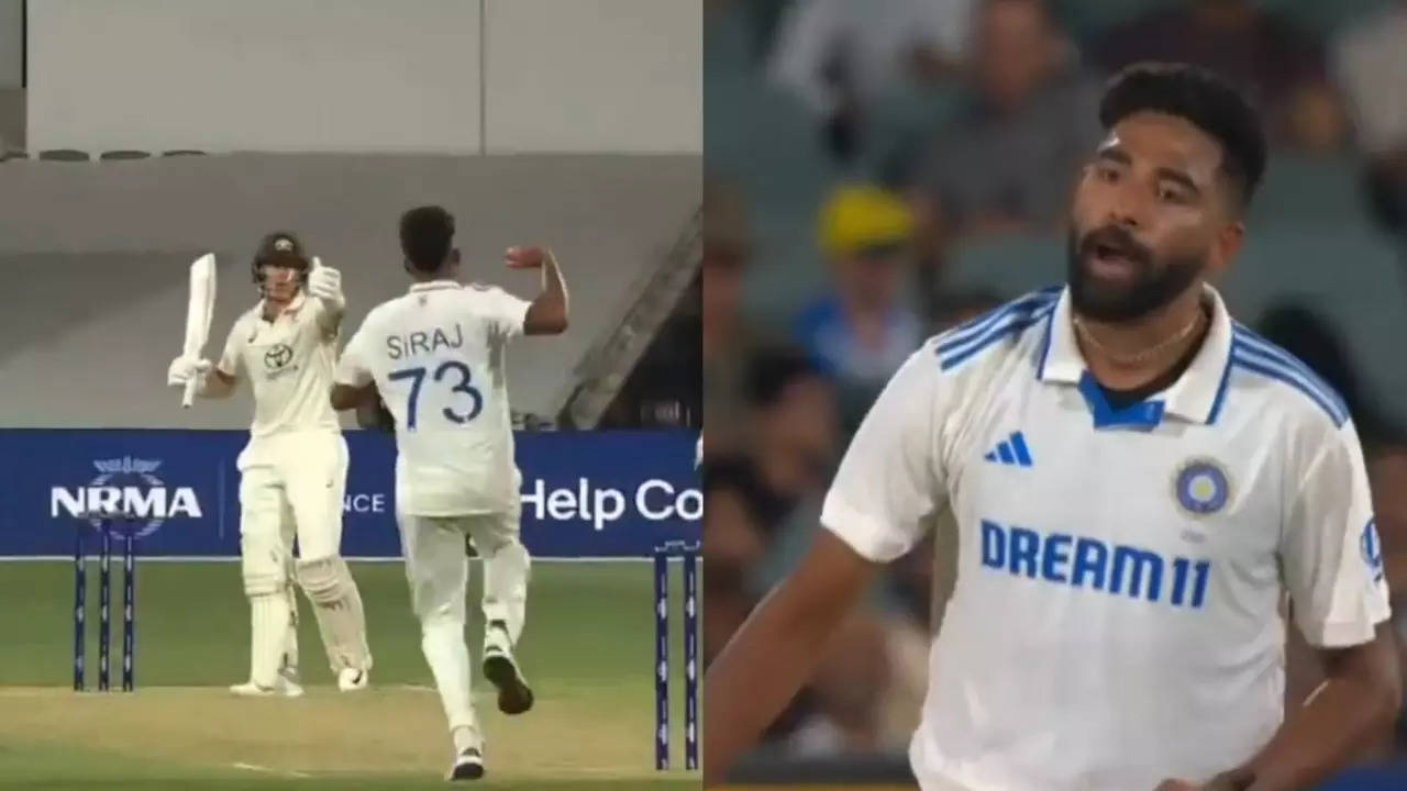 Mohammed Siraj Throws Ball ANGRILY Towards Marnus Labuschagne; Duo Have HEATED Exchange | WATCH