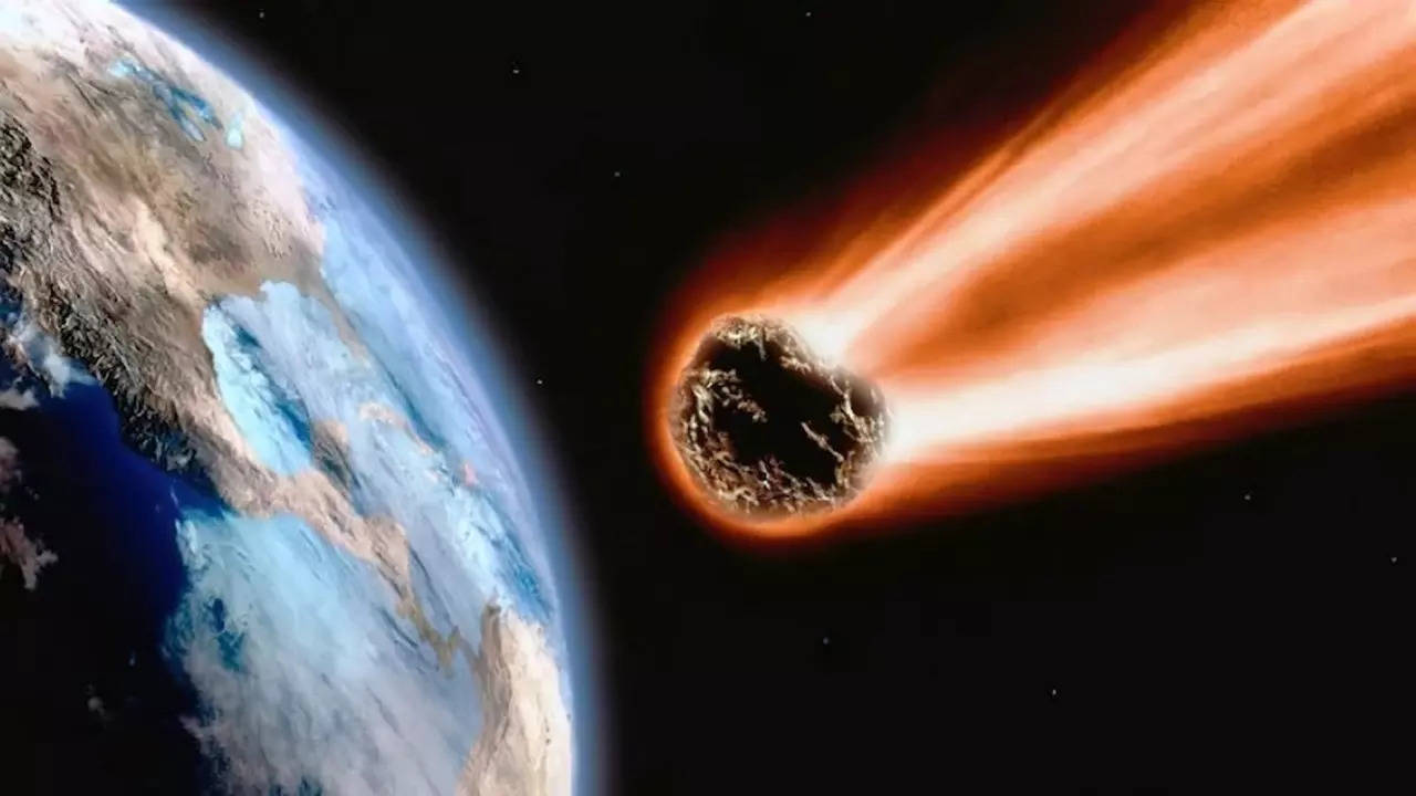 Asteroid Hitting Earth