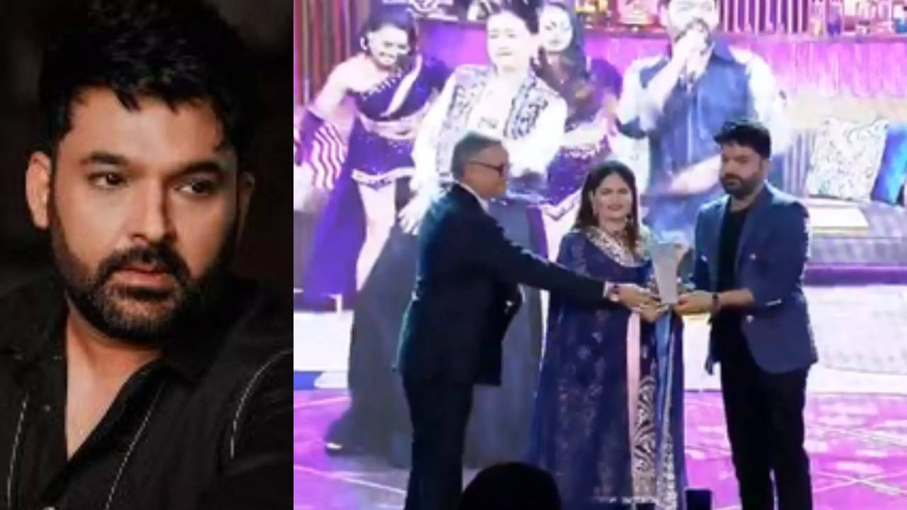 Kapil Sharma Receives 'Global Entertainer Of The Year' Award, Reflects On Two-Decade Journey