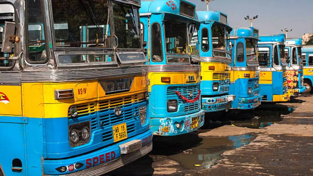 Representative Image: Kolkata Buses