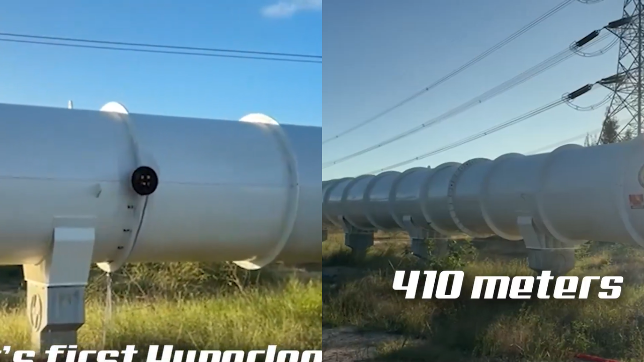 Mumbai-Pune travel with India's first Hyperloop track