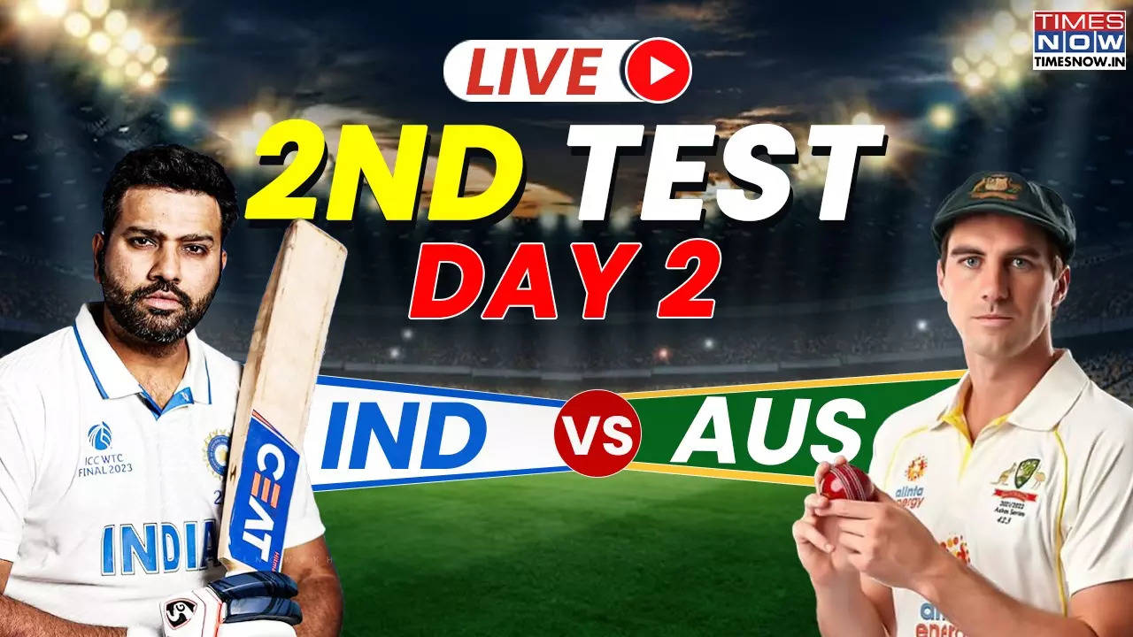 IND vs AUS 2nd Test Day 2 HIGHLIGHTS Australia On Top As India Lose 5 Wickets