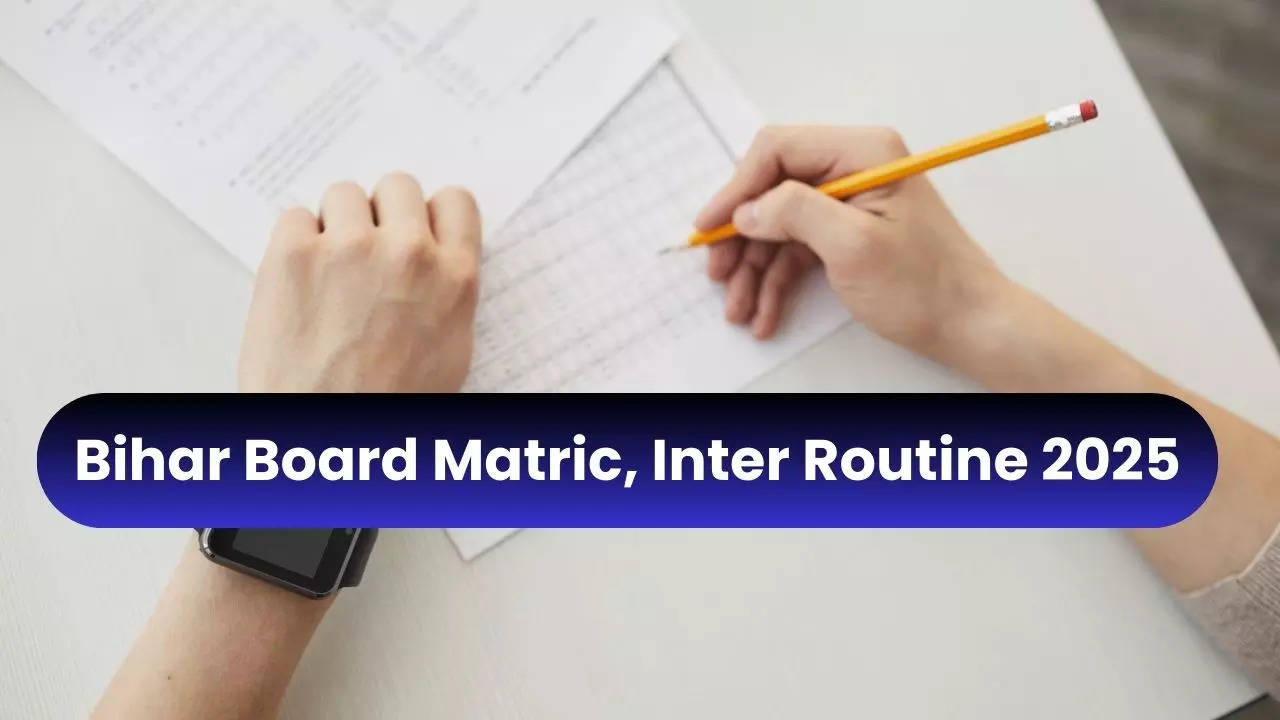 Bihar Board Matric, Inter Routine 2025