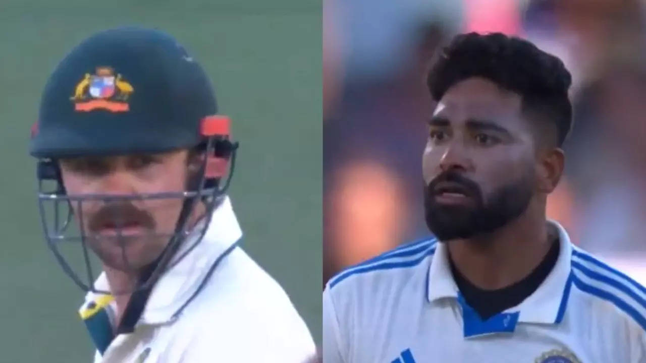 [WATCH] Mohammed Siraj's Expletive-Laden Face-Off With Travis Head After Taking His Wicket Goes VIRAL