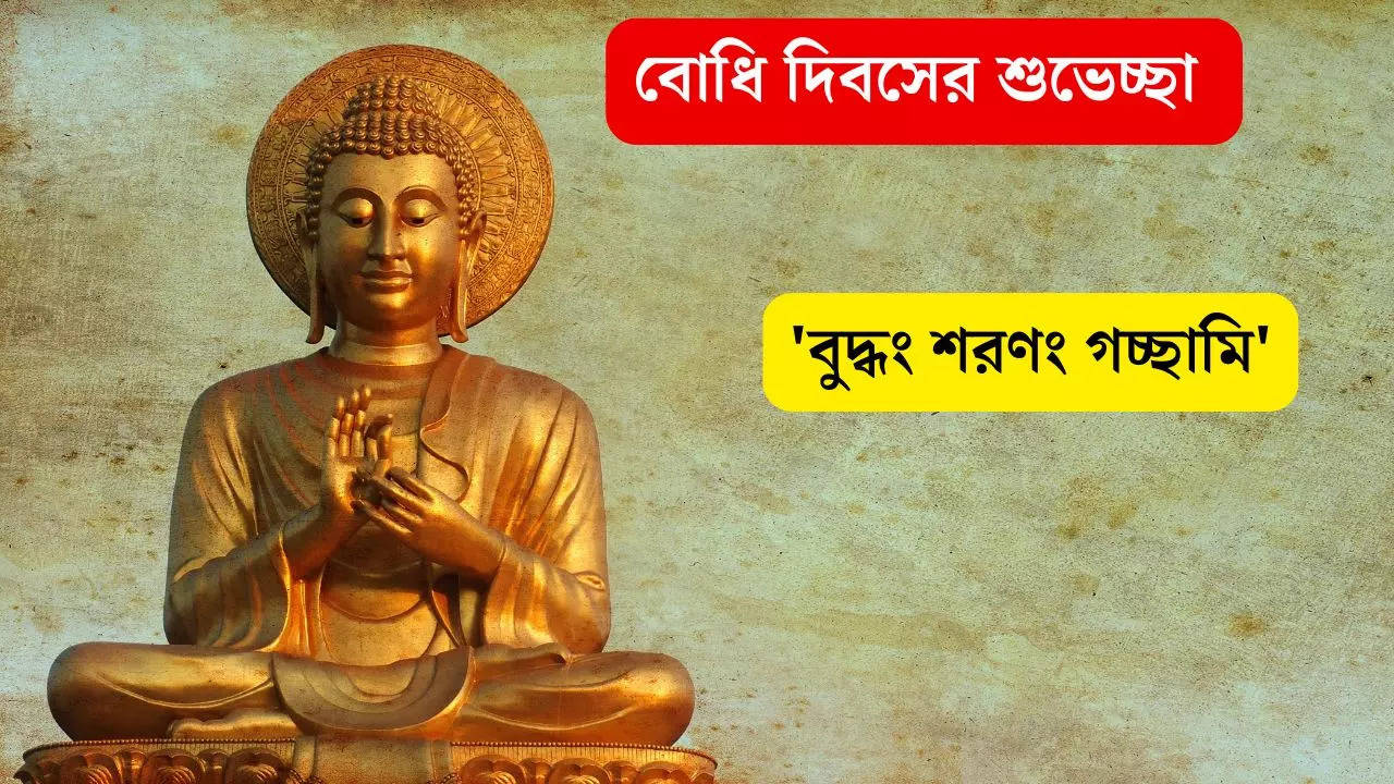 Bodhi Day 2024 Wishes In Bengali send Messages wishes GIFs status quotes for happy Bodhi Day 