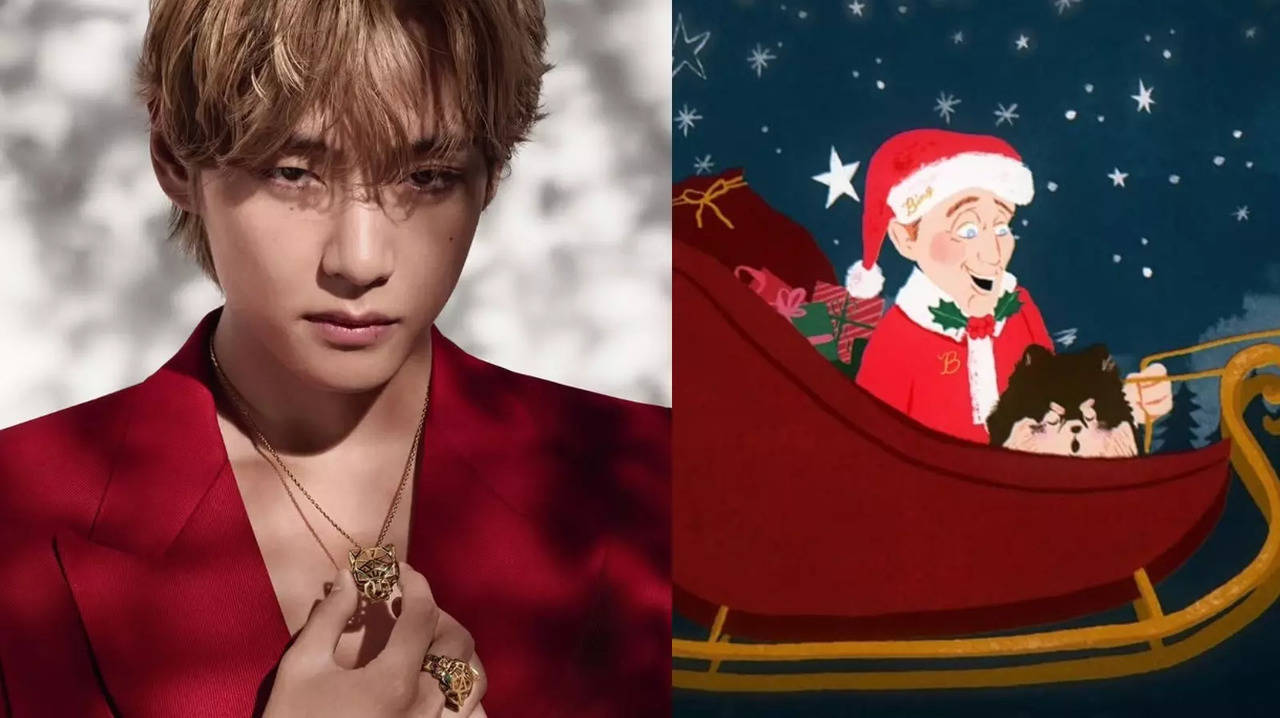 BTS' V Pays Tribute To Legend Bing Crosby, Late Dog Yeontan In White Christmas MV. Tops iTunes Chart Worldwide