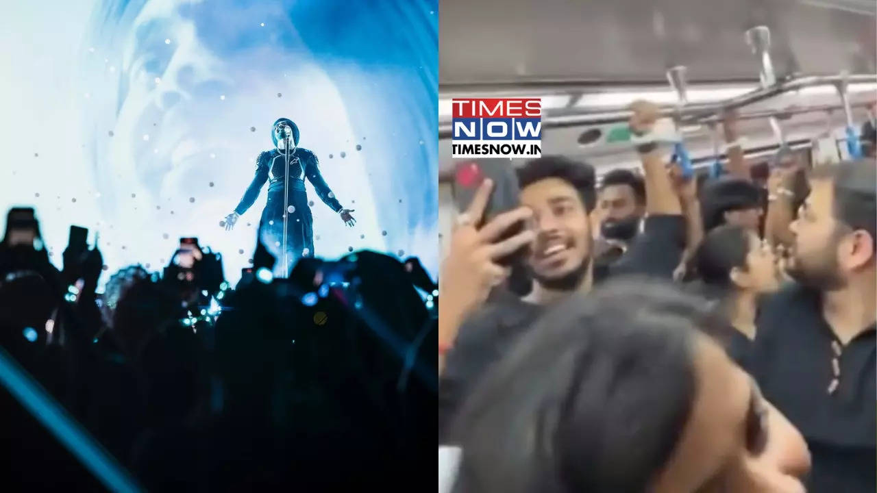 Bengaluru concertgoers sing 'Ikk Kudi' on the train back.| Image courtesy: Diljit Dosanjh