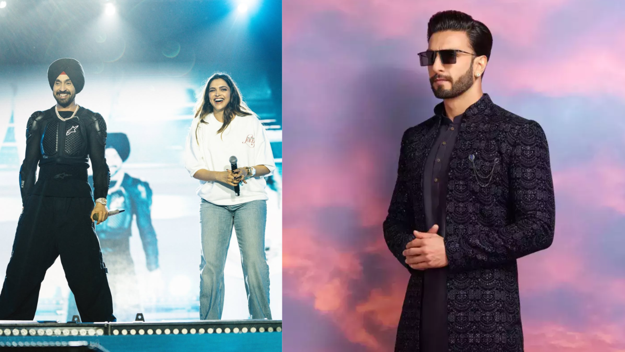 Ranveer Singh Goes 'Kya Baat Hai' As He REACTS To Deepika Padukone's Pics With Diljit Dosanjh From Bengaluru Concert