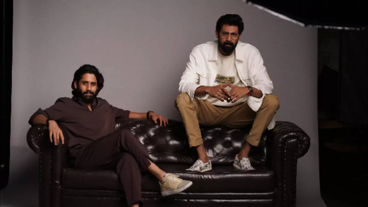 Naga Chaitanya and Rana Daggubati