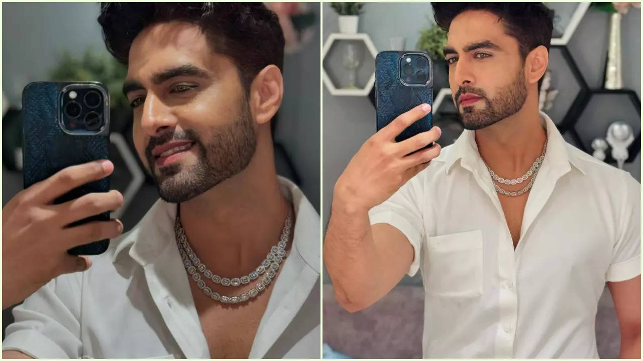 YRKKH’s Rohit Purohit Wears Diamond Necklace, Netizens Say ‘Abhira Ko Wapas Kar Do…’