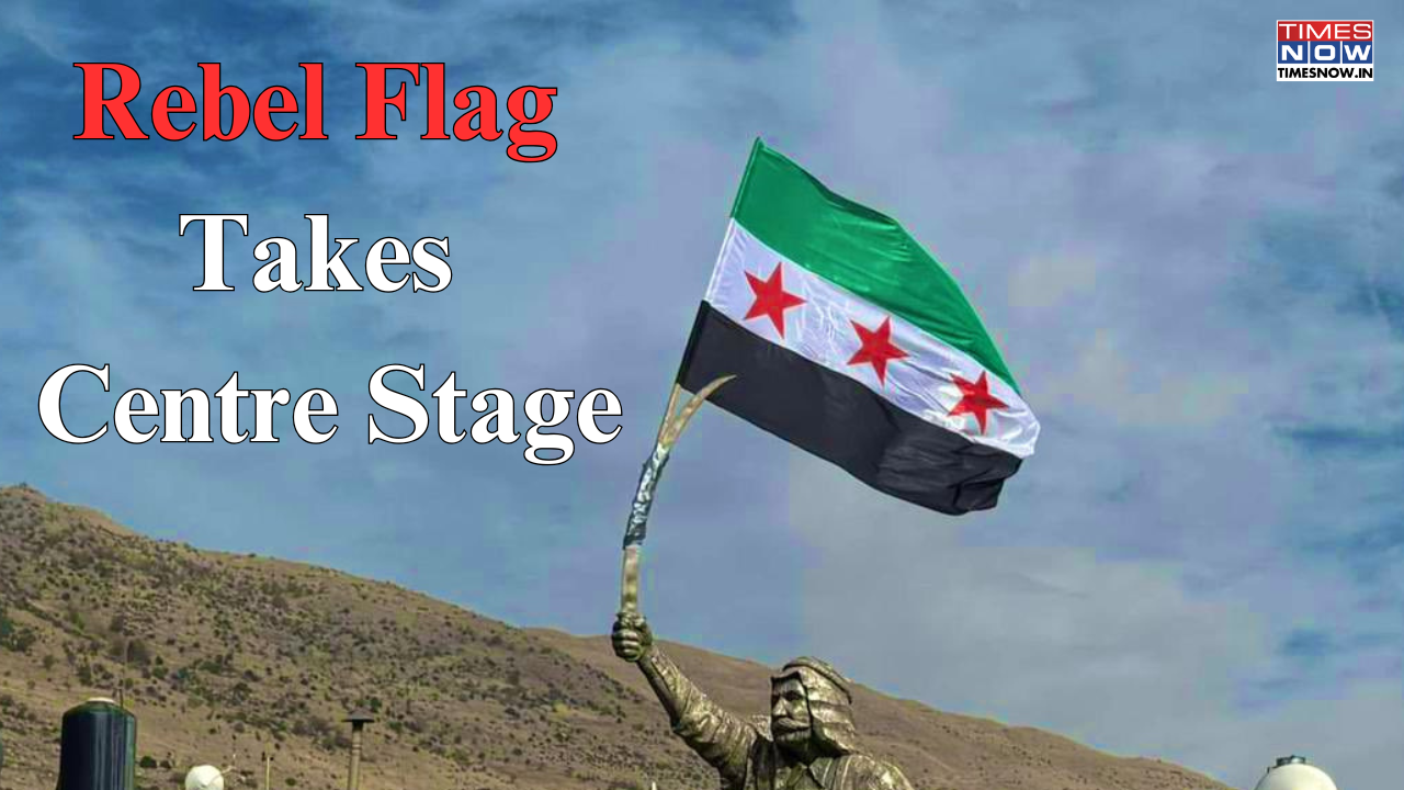 Rebel Flag Takes Centre Stage After Assad's Exit