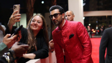 Ranbir Kapoor seen in desi style in Bandhgala jacket at Red Sea International Film Festival