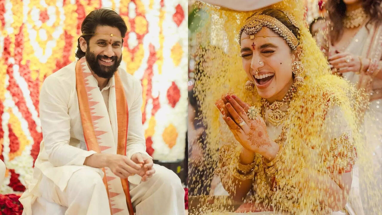  Sobhita Dhulipala : திருமண புகைப்படங்களை வெளியிட்ட சோபிதா துலிபாலா... என்ன சொல்கிறார்கள் ரசிகர்கள்? 