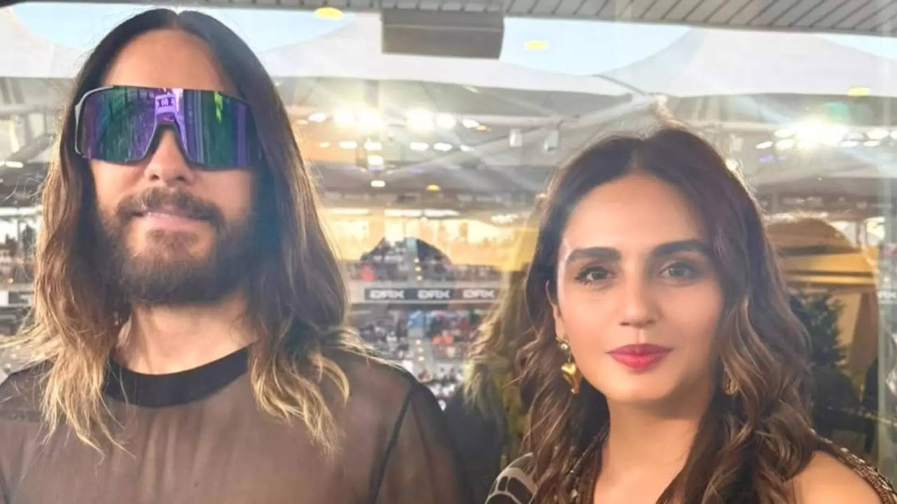 Huma Qureshi Bumps Into Morbius Actor Jared Leto At Abu Dhabi Grand Prix. See Pic