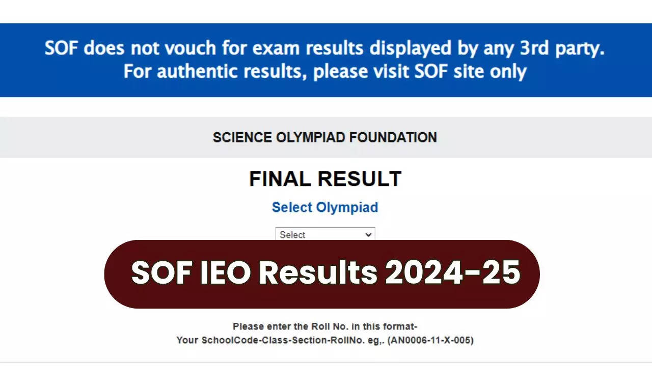 SOF IEO Results 2024-25