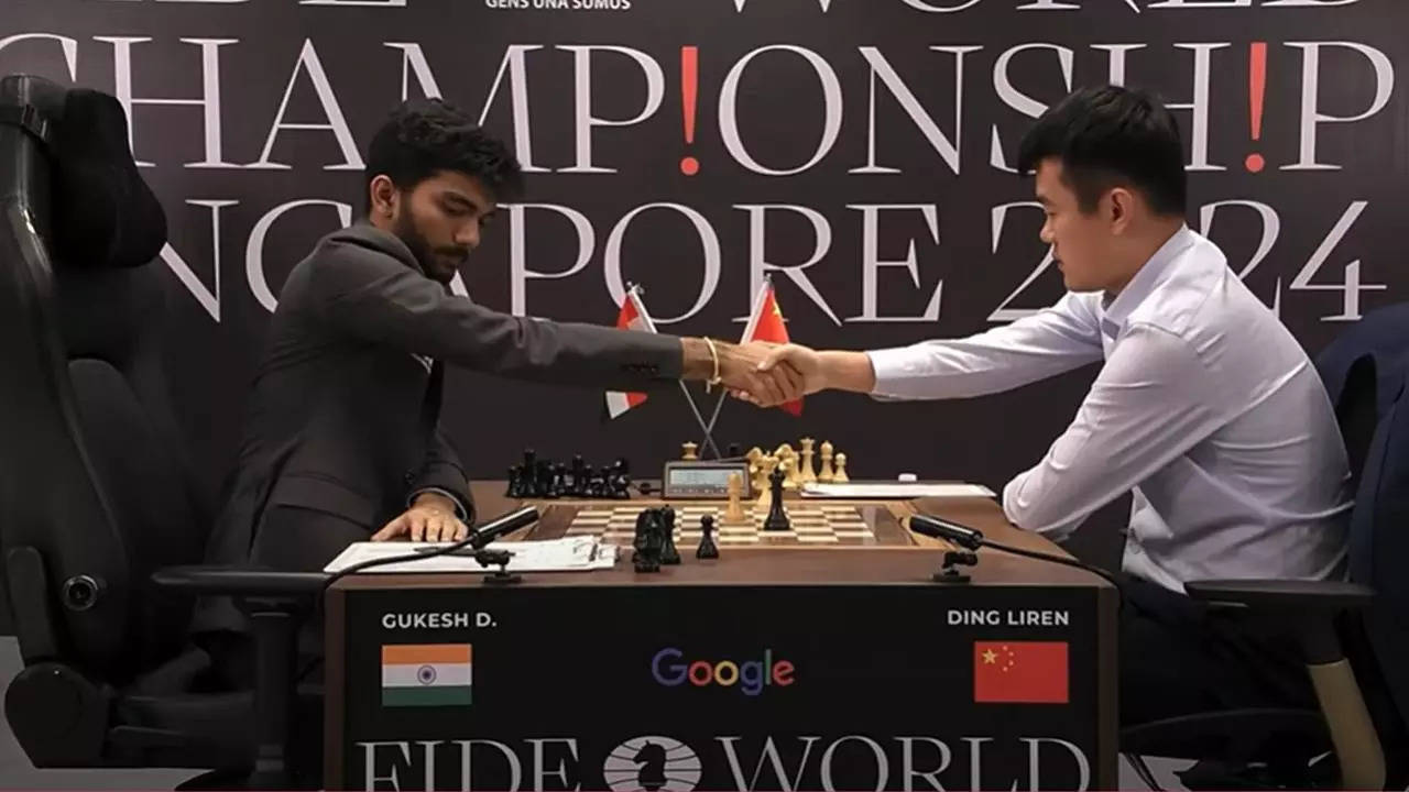 World Chess Championship 2024: gukesh vs ding liren