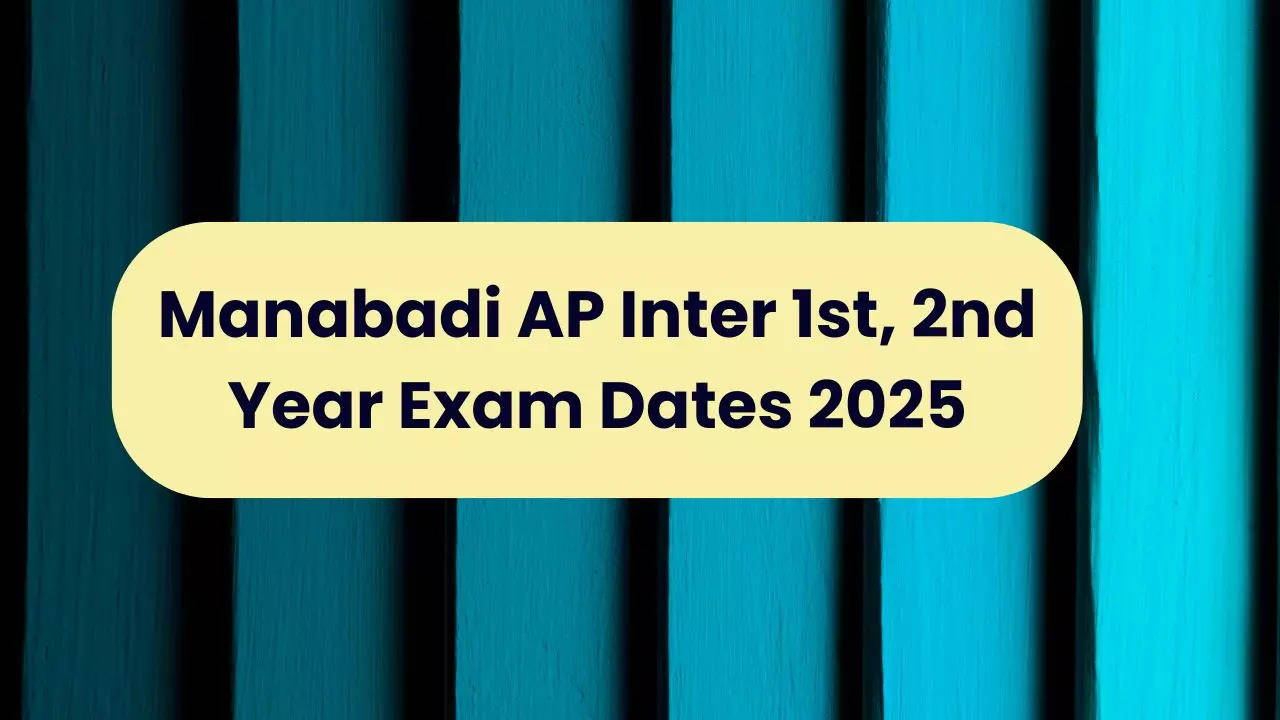 Manabadi AP Inter Exam Dates 2025 1st, 2nd Year Soon at bieap.apcfss.in