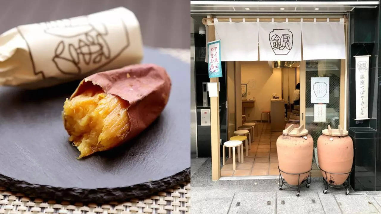 A Shop In Japan’s Luxurious Sweet Potato Or Satsumaimo at ₹350 a Slice