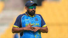 Baroda vs Bengal Live Score Atit Sheth dismissed by Mohammed Shami at times seven down