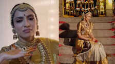 Shobhita Dhulipala dances on the wedding procession music and shouts, I am getting married, watch unseen video
