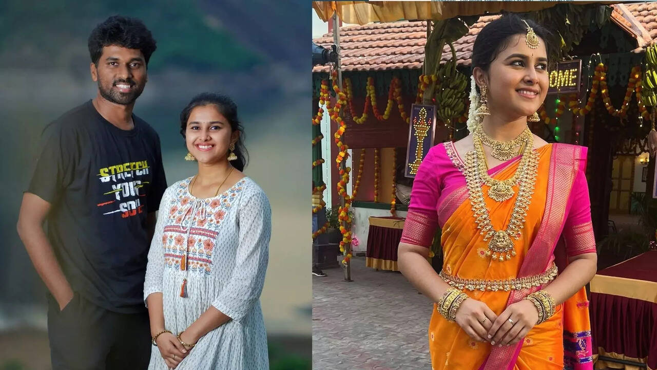  Pandian Stores Raji : பாண்டியன் ஸ்டோர்ஸ் மருமகள் ராஜியாக நடிக்கும் ஷாலினி யார் தெரியுமா? 