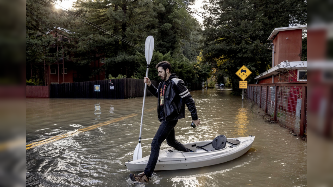 Intense Storm Bringing Soaking Rain In New England