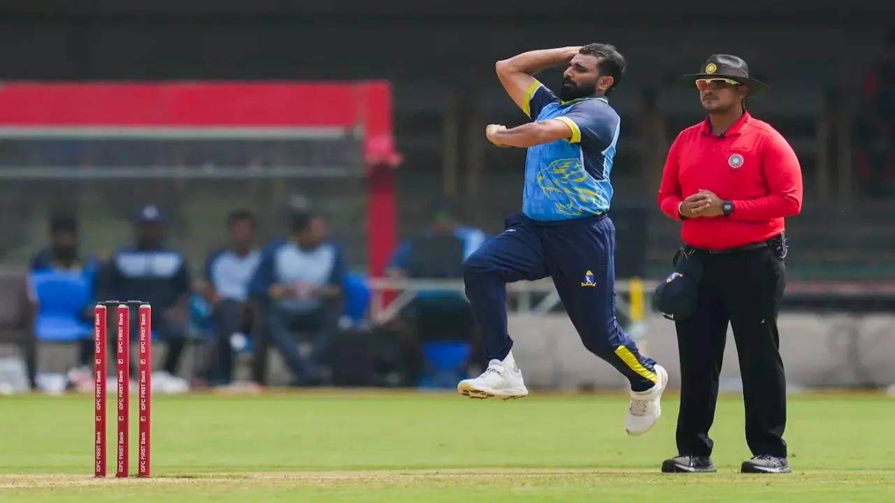 ​Mohammed Shami Creates Sensational History In Syed Mushtaq Ali Trophy