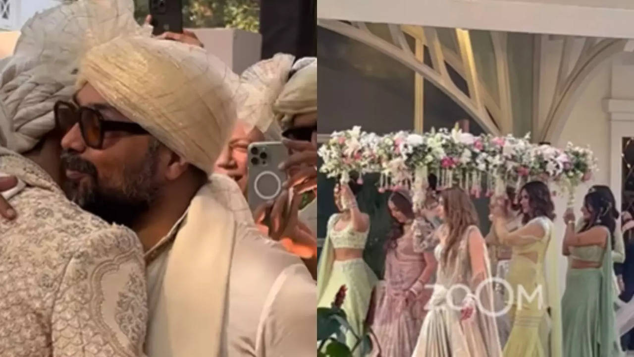 Anurag Kashyap Dances, Welcomes 'Dulha' Shane Gregoire At Daughter Aaliyah's Wedding | Watch