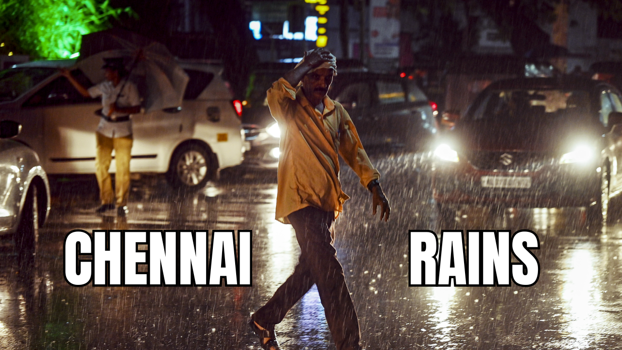 Chennai Braces for Heavy Rain as Low-Pressure Area Intensifies