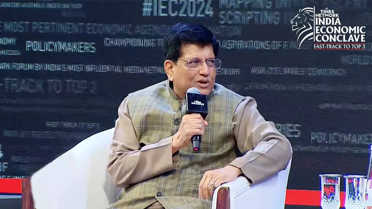 Union Minister Piyush Goyal speaks on India's Economic Growth at India Economic Conclave 2024