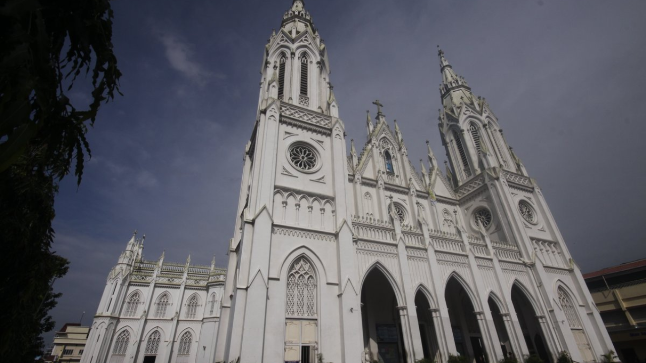Our Lady of Dolors, Trichur Basilica, Kerala