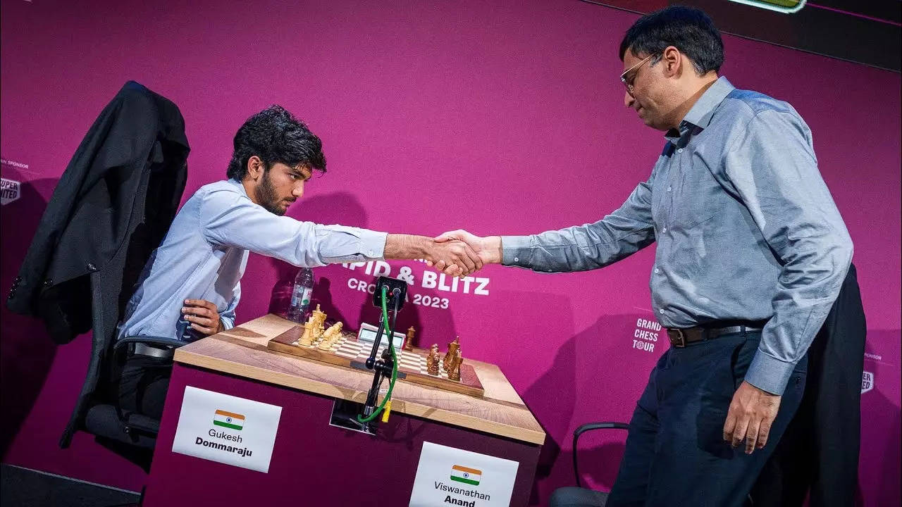 Vishwanathan Anand's HEARTWARMING First Reaction After Protege D Gukesh Crowned Youngest World Champion Goes VIRAL