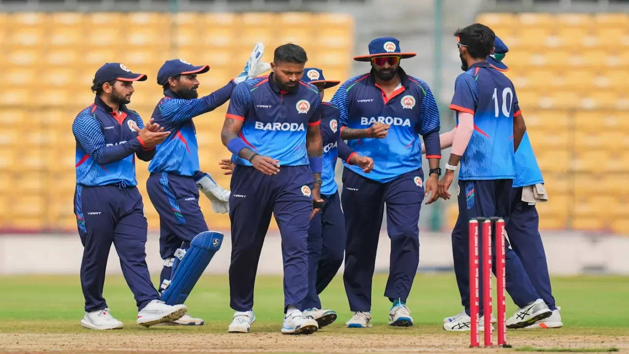 Baroda vs Mumbai Highlights Syed Mushtaq Ali Trophy Semifinal 1 Mumbai Defeat Baroda By Six Wickets Qualify For SMAT Final