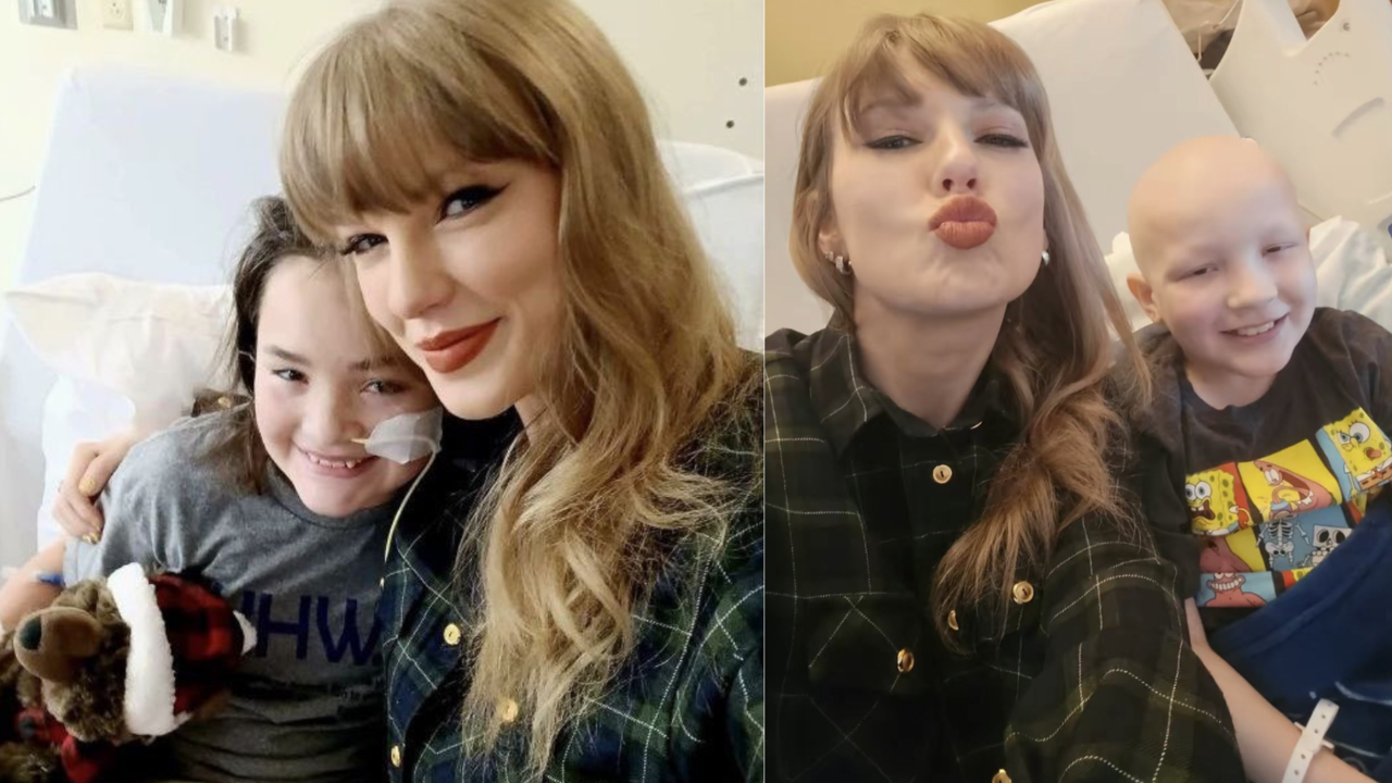 Taylor Swift Makes Surprise Visit To Children's Hospital Ahead Of Birthday. Signs Autographs, Pouts With Fans - See PICS