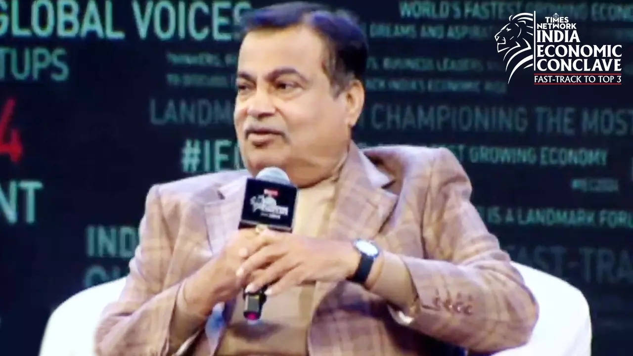 Nitin Gadkari at India Economic Conclave