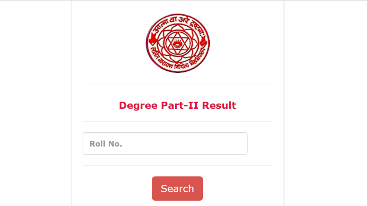 Lalit Narayan Mithila University Result 2024 Released on lnmuniversity.com, Check LNMU Part 2 Result