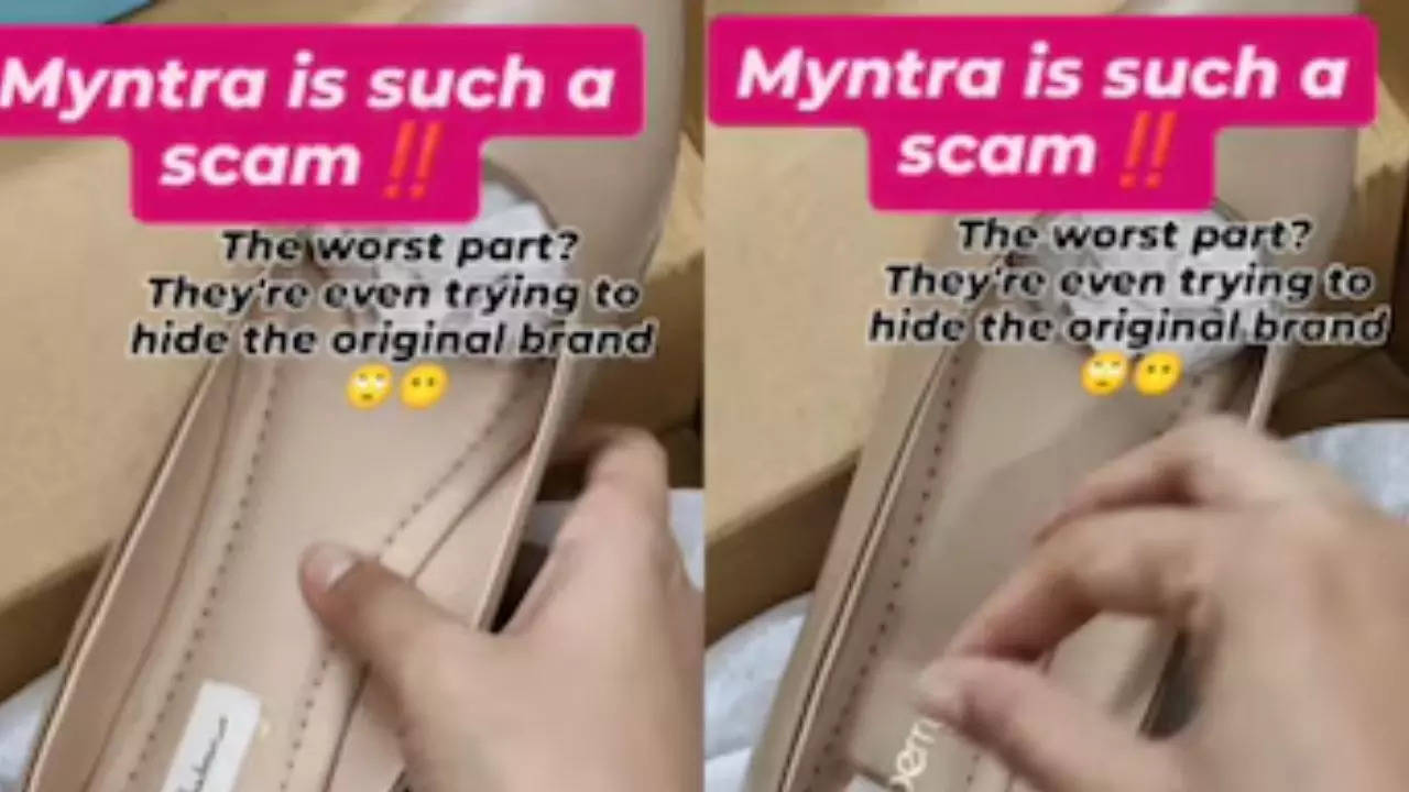 “Myntra is such a scam!' read the caption of the viral post.