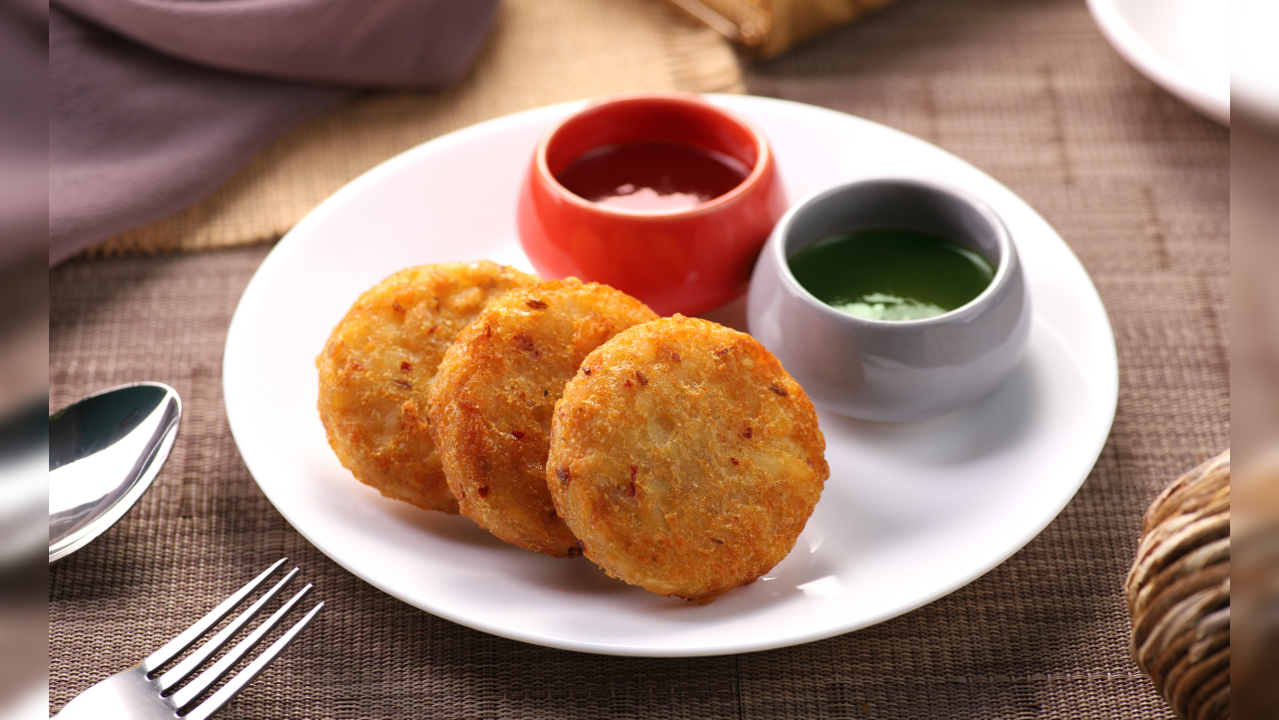 Shakarkandi Tikki