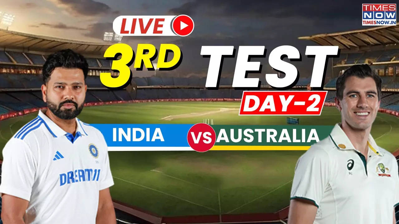 India vs Australia Live Score Watch Ind vs Aus 3rd Test Day 2 Live